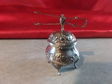 Antike Pillendose Löffel