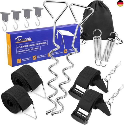 Sturmband markise set - sturmband, für
