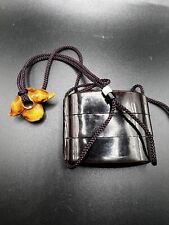 3-teiliges Inro mit Etui mit