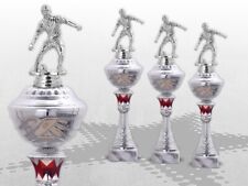 3er FUSSBALL Pokale mit Figur