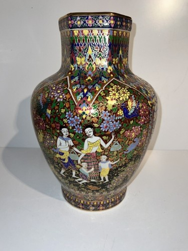 Japan vase reichl verziert - vase,