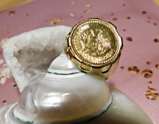 Münzring Gold 585 2,5 Pesos