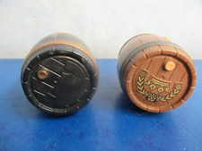 2 x großes Weinfaß Fass zu 3666  Ritterburg PLaymobil 7318