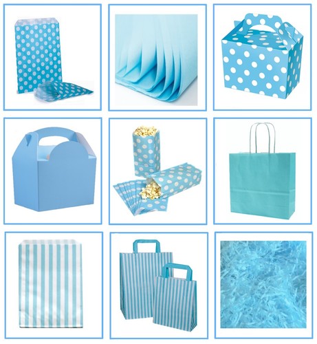 Hell babyblau geschenktüten - hell,