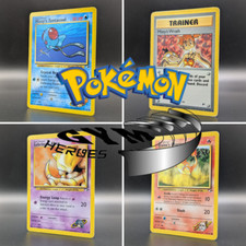 Pokemon "Gym Heroes" Große Auswahl an Common und Uncommon Einzelkarten