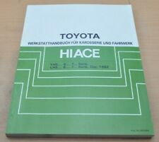 Toyota Hiace YH LH 50 60 70 Automatik Fahrwerk Karosserie Werkstatthandbuch 1982