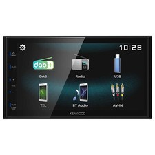 Kenwood DMX125DAB - 2-DIN DAB+ Bluetooth Apple Android RADIO Autoradio Touch