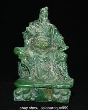 8,4" Alte grüne Jade Carving