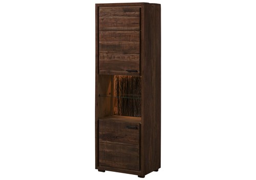 Vitrine akazie 58x40x180 - vitrine,