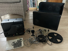 AGFA Magnetton-Projektor Sonector LS für  Super 8 mit Tonbox-Transport-Koffer