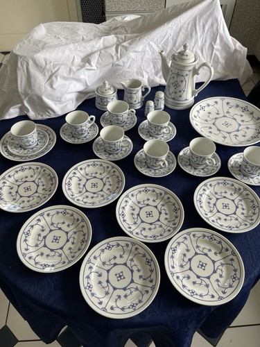 Kaffeeservice kahla blau saks