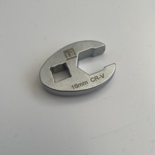 SW-Stahl Offener Ringschlüssel 16mm Hahnenfuß 3/8" Bremsleitungsschlüssel offen