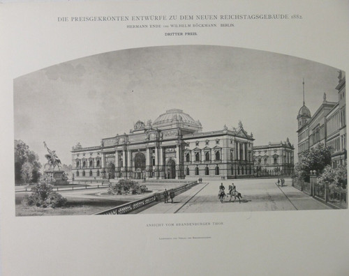 Reichstag entwurf ende - reichstag,