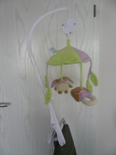 Baby Geburt Mobile Musikmobile "Lila Rabbit" Spielzeug Stubenwagen-/Bettzubehör