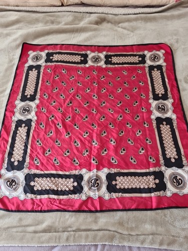 Vintage reine seide schal - schal,