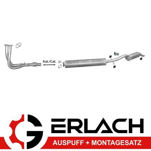 Auspuff für opel sintra 2i - auspuff,
