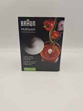 Braun MQ 30 Multiquick EasyClick Zerkleinerer-Aufsatz Weiß