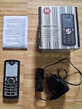 Motorola MOTOFONE F3 - schwarz,  gebraucht - Handy mit OVP