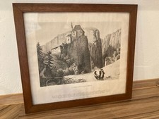 Alter Kunstdruck Druck Wallfahrtskirche San Romedio hl. Romedius, Trentin