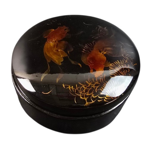 Vintage japan laquer - japan, holzdose