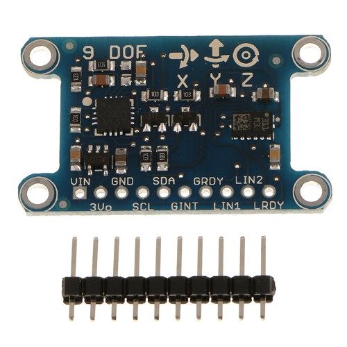 9dof modul neun - 9dof, achsen
