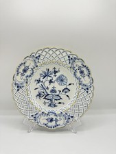 3 Meissen Durchbruchteller