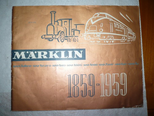 Märklin katalog 1959 mit - 1959,