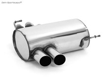 Bastuck Sportauspuff +VBR BMW Z4 E85 Roadster bis 06 2x76 scharf seitl.schräg