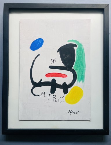 Joan miro original gemälde - joan,