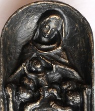 Schutzmantel-Madonna, Bronze