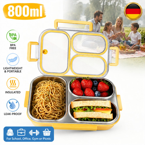 Auslaufsichere bento lunchbox - auslaufsichere,