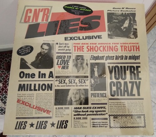 Guns roses n r - roses, lies