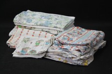 großes Konvolut alte GRAZIELA Kinder Bettwäsche Stoff Vintage 70er Jahre