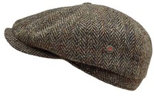 Harris tweed schiebermütze - harris-tweed,