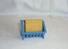 Blaue Playmobil Futterkrippe &