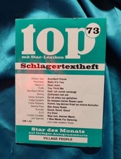 TOP Schlagertextheft Nr. 73