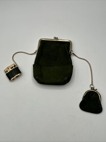 Abendtasche vintage grün - vintage,