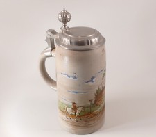 Steingut Humpen Bierseidel