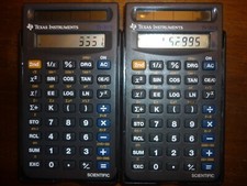 2 x TEXAS INSTRUMENTS TI-30 S