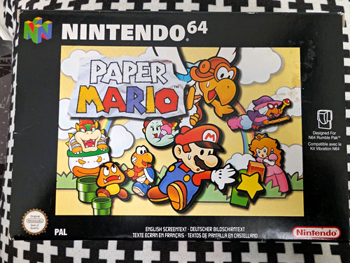 Paper mario nintendo spiel - paper,