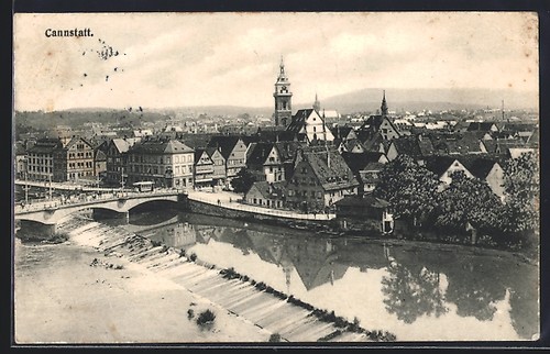 Cannstatt ortsansicht mit - cannstatt,,