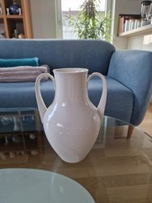 KPM Berlin Große Vase Large Vase Salier Weiß White Siegmund Schütz 1975