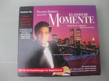 CD Placido Domingo präsentiert: Klassische Momente mit Begleitbuch