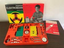 Kosmos Elektromann Lehrspielzeug, Sammlerobjekt, 60er, annähernd vollständig