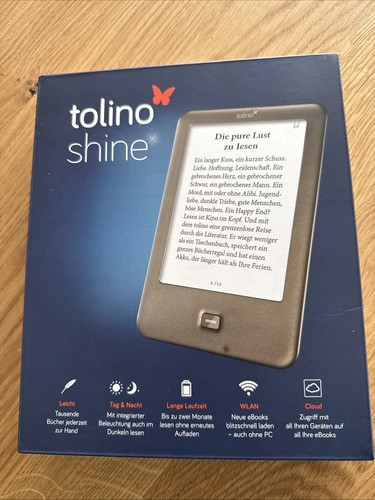 Tolino shine book reader 6 - tolino, reader,