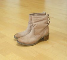 schöne beige bullboxer Stiefeletten Gr. 38 Used-Style - Top Zustand