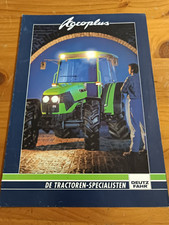 Prospekt Deutz Fahr AgroPlus Sprache:NL Brochüre Traktor Schlepper 13