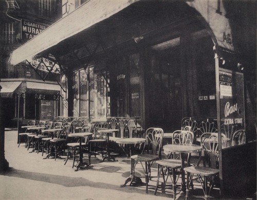 Atget cafe avenue de - e.,