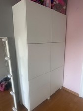 IKEA BESTA Korpus weiß- Türen weiß 195x120x40cm