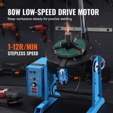 Schweißdrehtisch Schweißpositionierer Manipulator Drehtisch 1–12 U/min